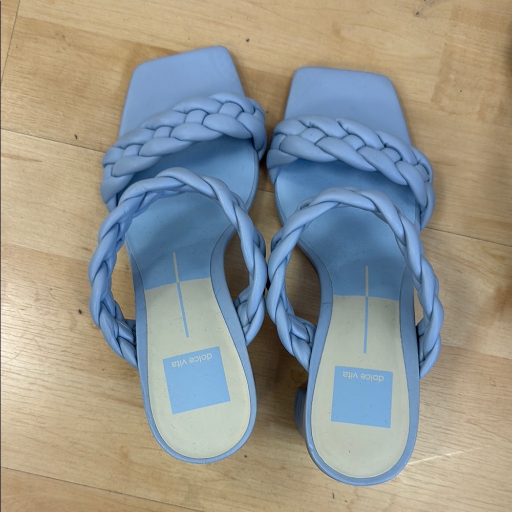 NIB Dolce Vita Blue Braided Sandals